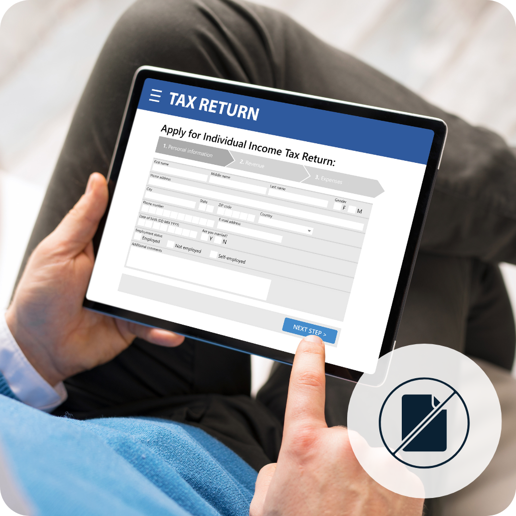 IRS paperless processing initiative