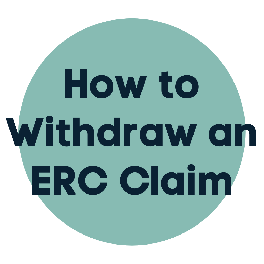 How to Withdraw an ERC Claim