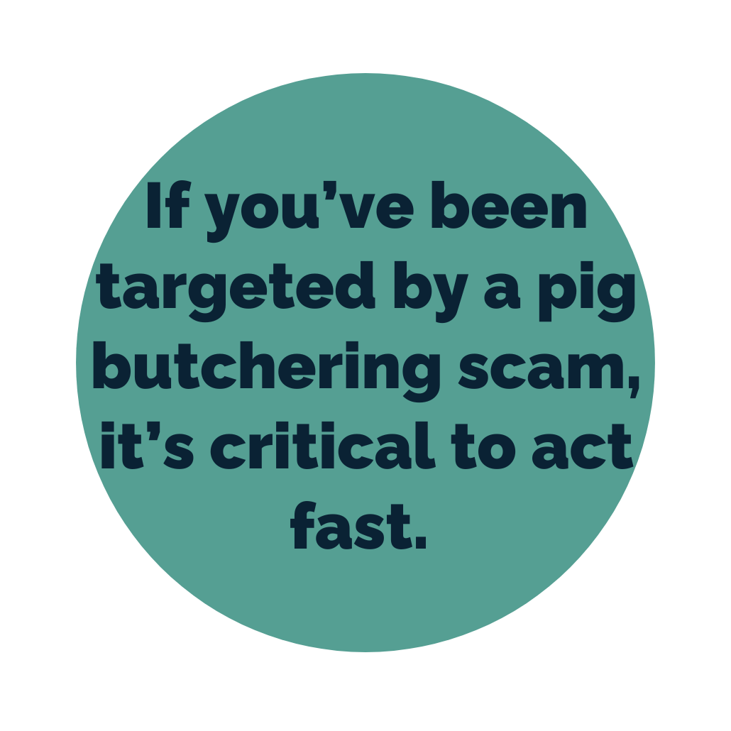 What to do if you're a victim of a scam